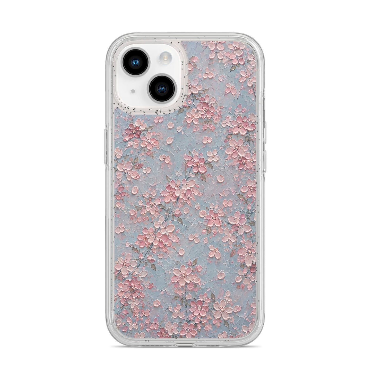 Blossom Haze iPhone 14 Glitter Tough Case Starlight