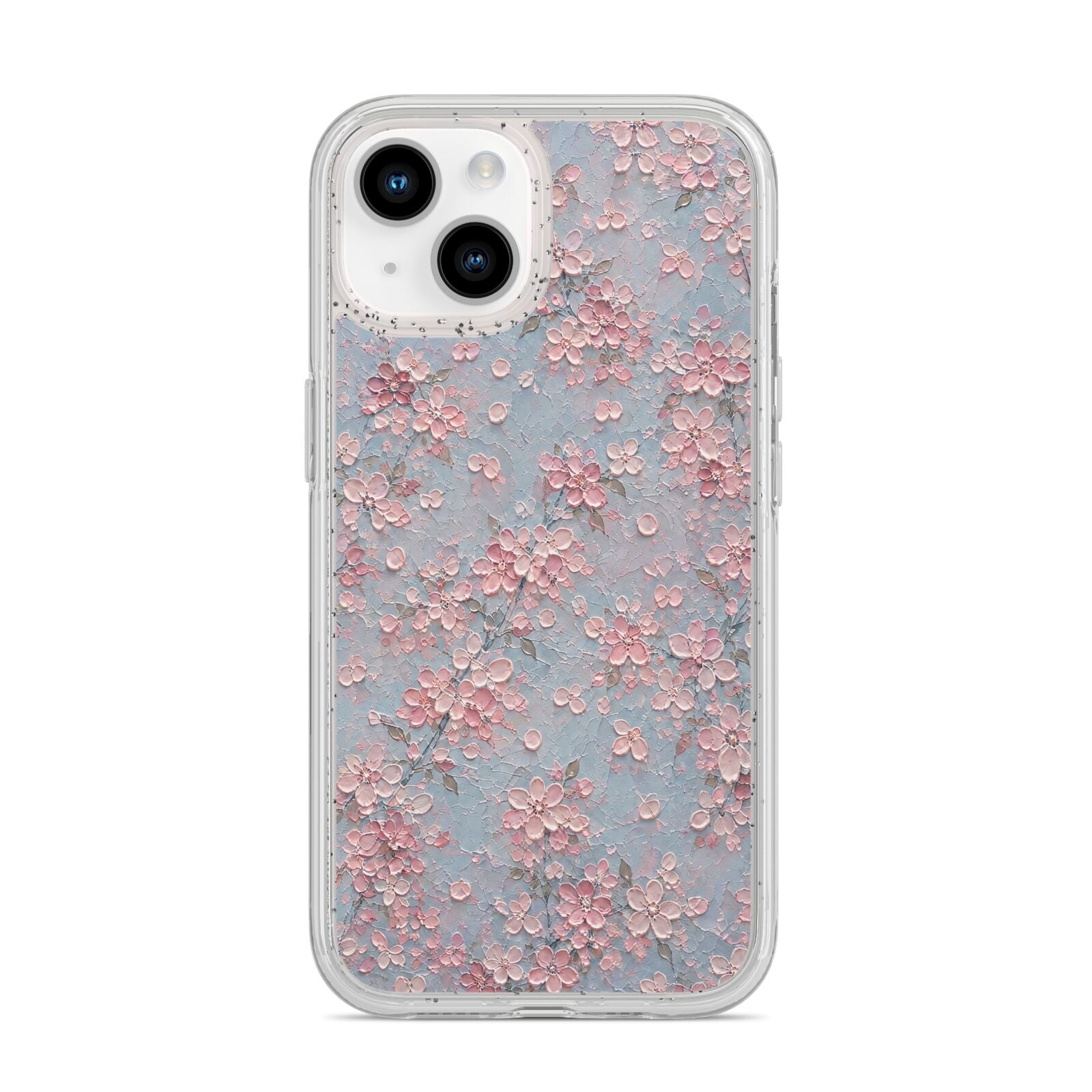 Blossom Haze iPhone 14 Glitter Tough Case Starlight
