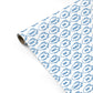 Blue Fish Fathers Day Personalised Gift Wrap