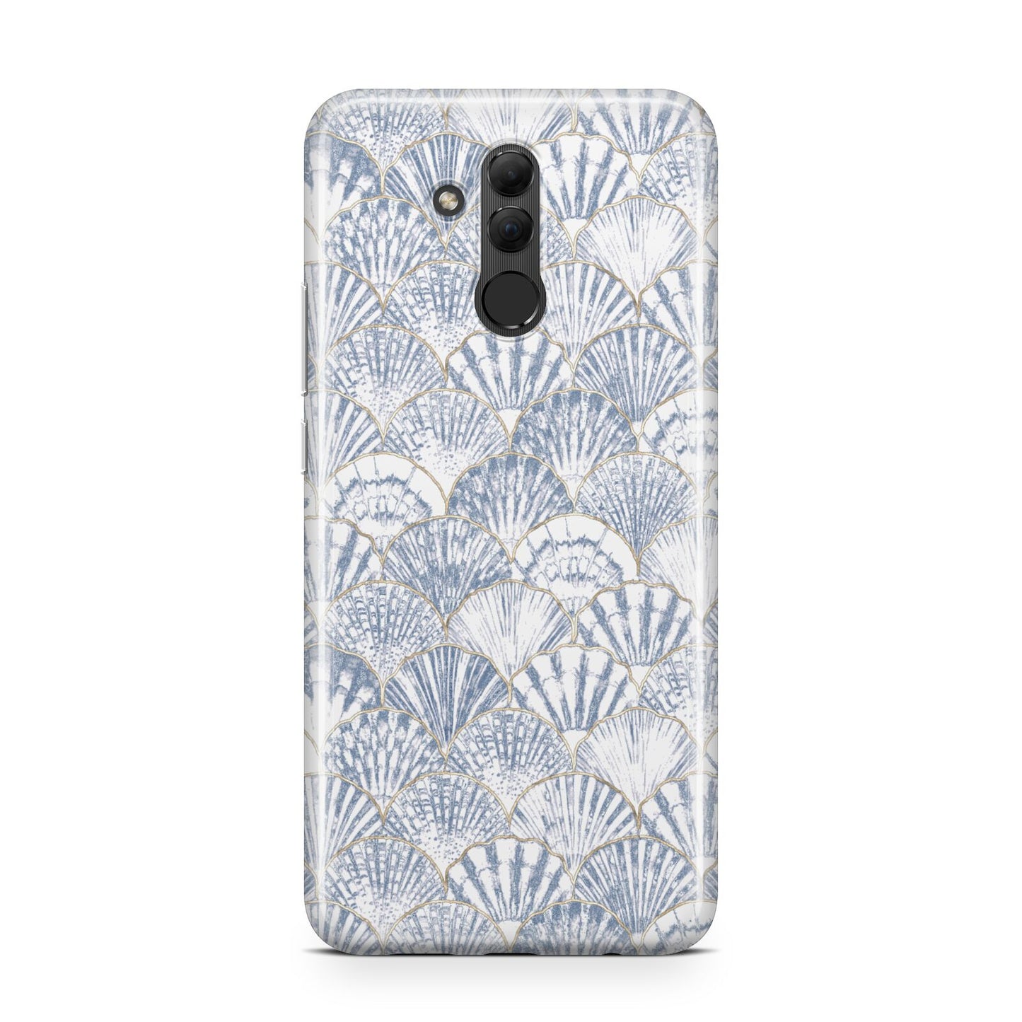 Blue Seashell Pattern Huawei Mate 20 Lite