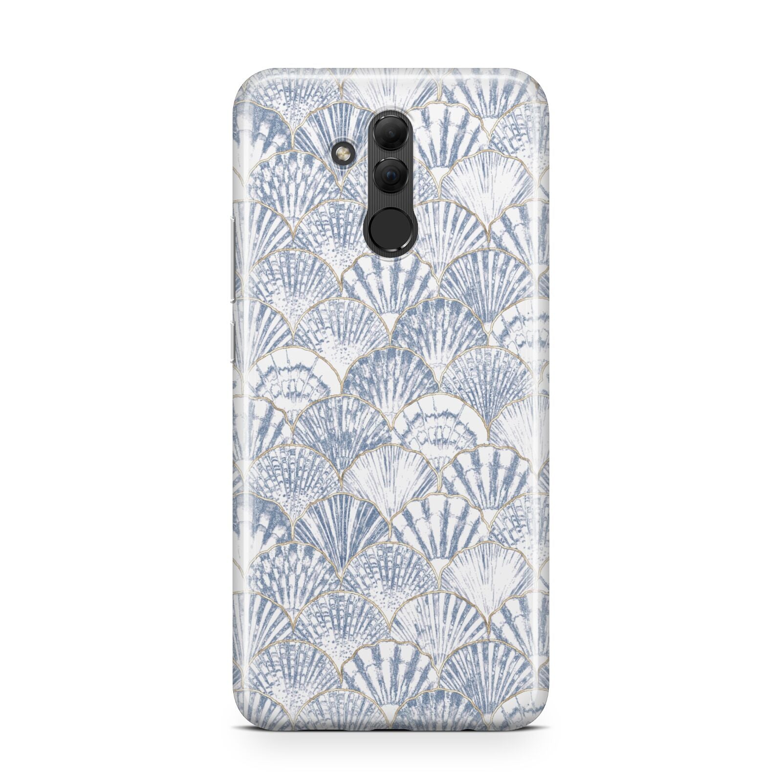 Blue Seashell Pattern Huawei Mate 20 Lite