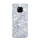 Blue Seashell Pattern Huawei Mate 20 Pro Phone Case
