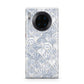 Blue Seashell Pattern Huawei Mate 30 Pro Phone Case