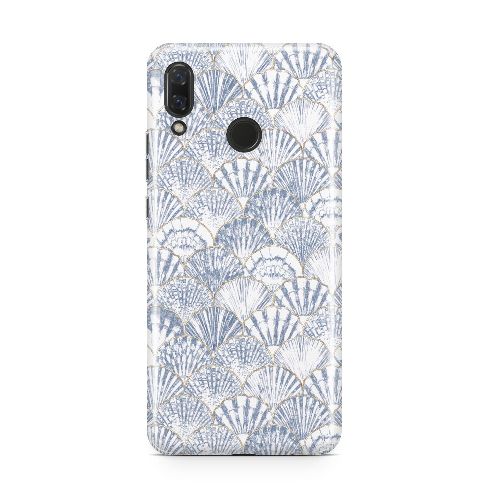 Blue Seashell Pattern Huawei Nova 3 Phone Case