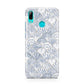 Blue Seashell Pattern Huawei P Smart 2019 Case