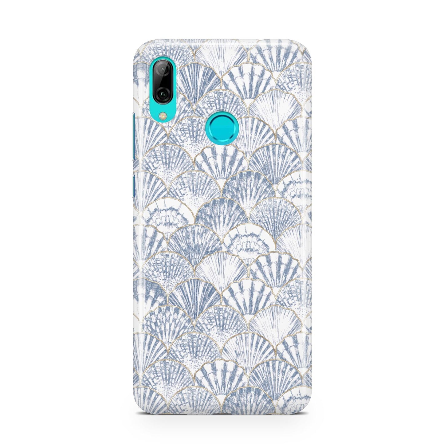 Blue Seashell Pattern Huawei P Smart 2019 Case