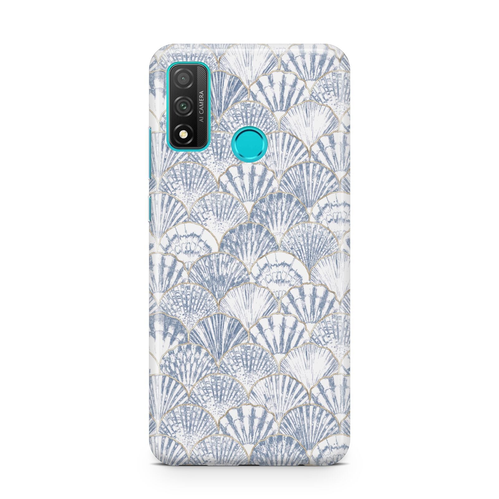 Blue Seashell Pattern Huawei P Smart 2020