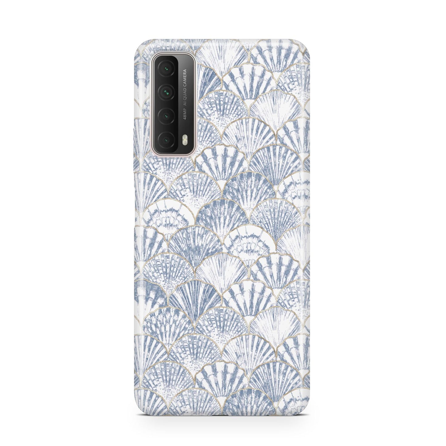 Blue Seashell Pattern Huawei P Smart 2021