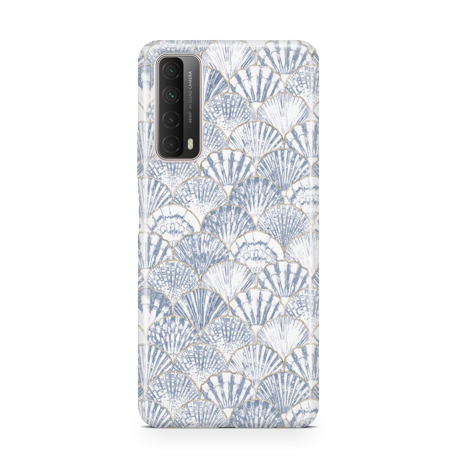 Blue Seashell Pattern Huawei P Smart 2021