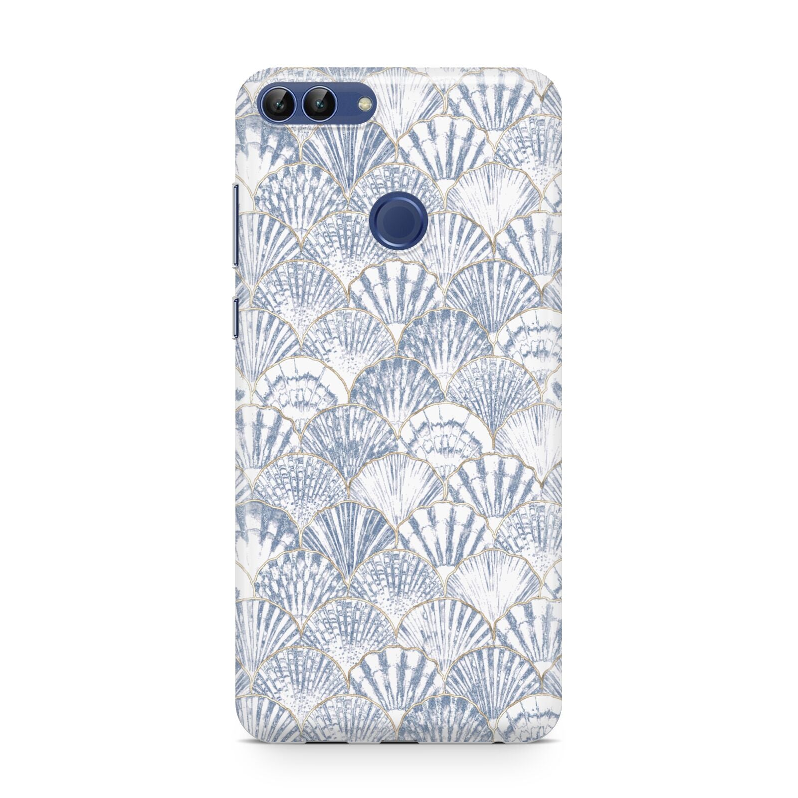 Blue Seashell Pattern Huawei P Smart Case