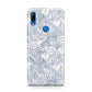 Blue Seashell Pattern Huawei P Smart Z