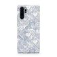 Blue Seashell Pattern Huawei P30 Pro Phone Case