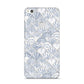 Blue Seashell Pattern Huawei P8 Lite Case