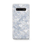 Blue Seashell Pattern Protective Samsung Galaxy Case
