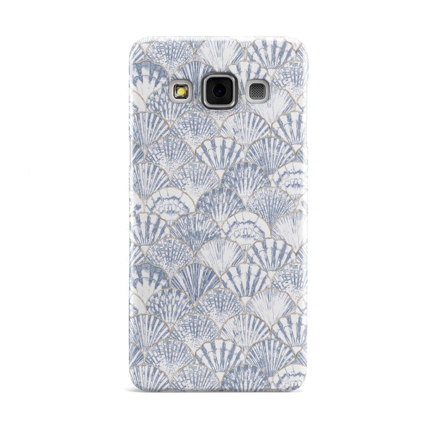 Blue Seashell Pattern Samsung Galaxy A3 Case