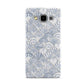 Blue Seashell Pattern Samsung Galaxy A5 Case