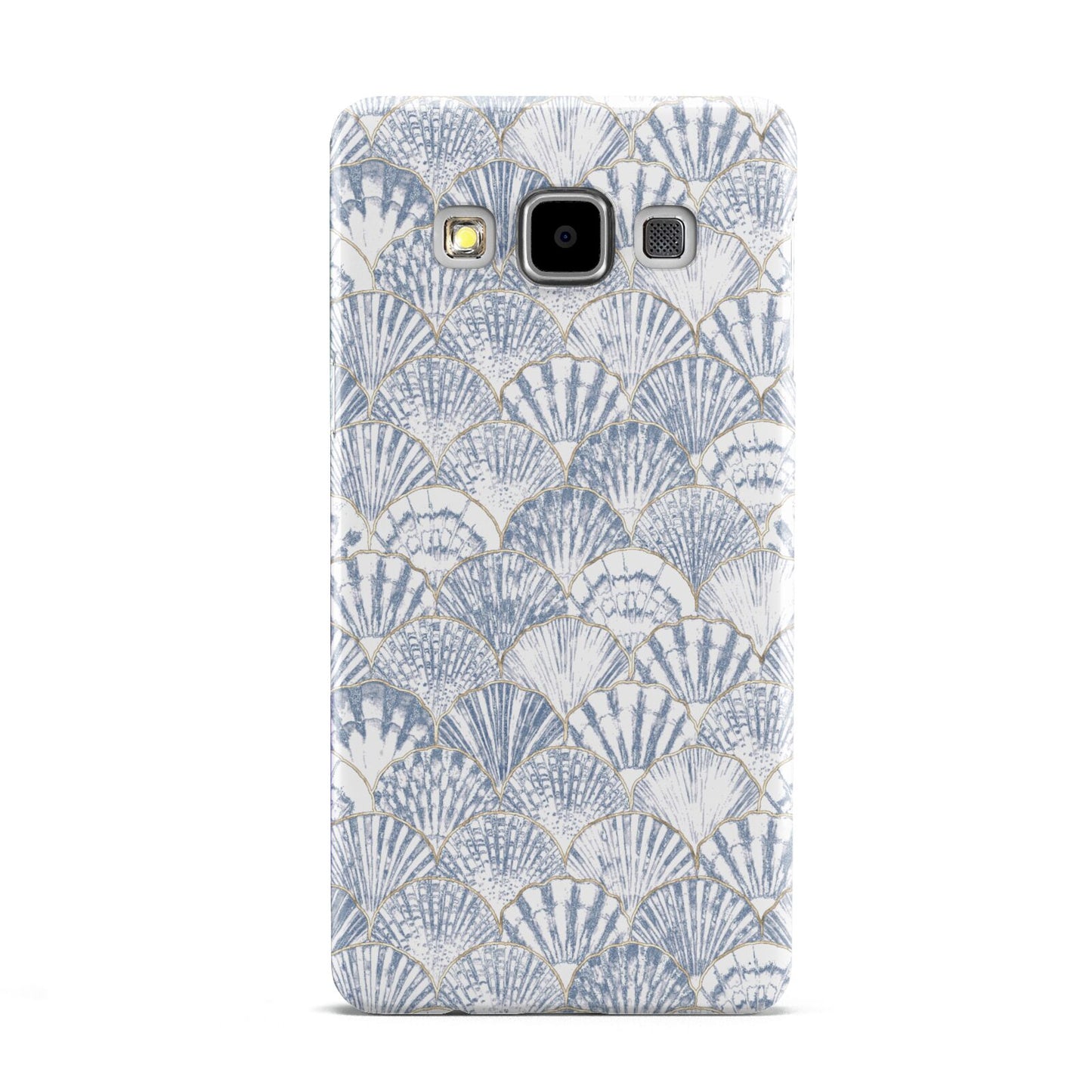 Blue Seashell Pattern Samsung Galaxy A5 Case