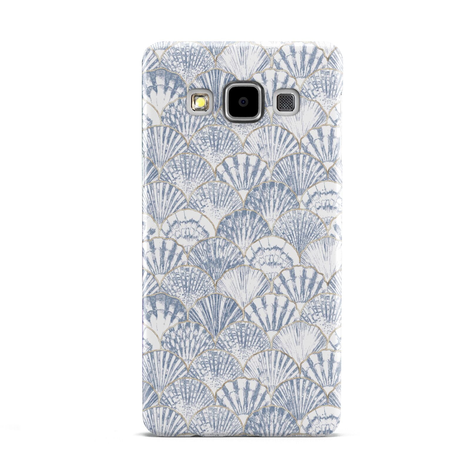 Blue Seashell Pattern Samsung Galaxy A5 Case