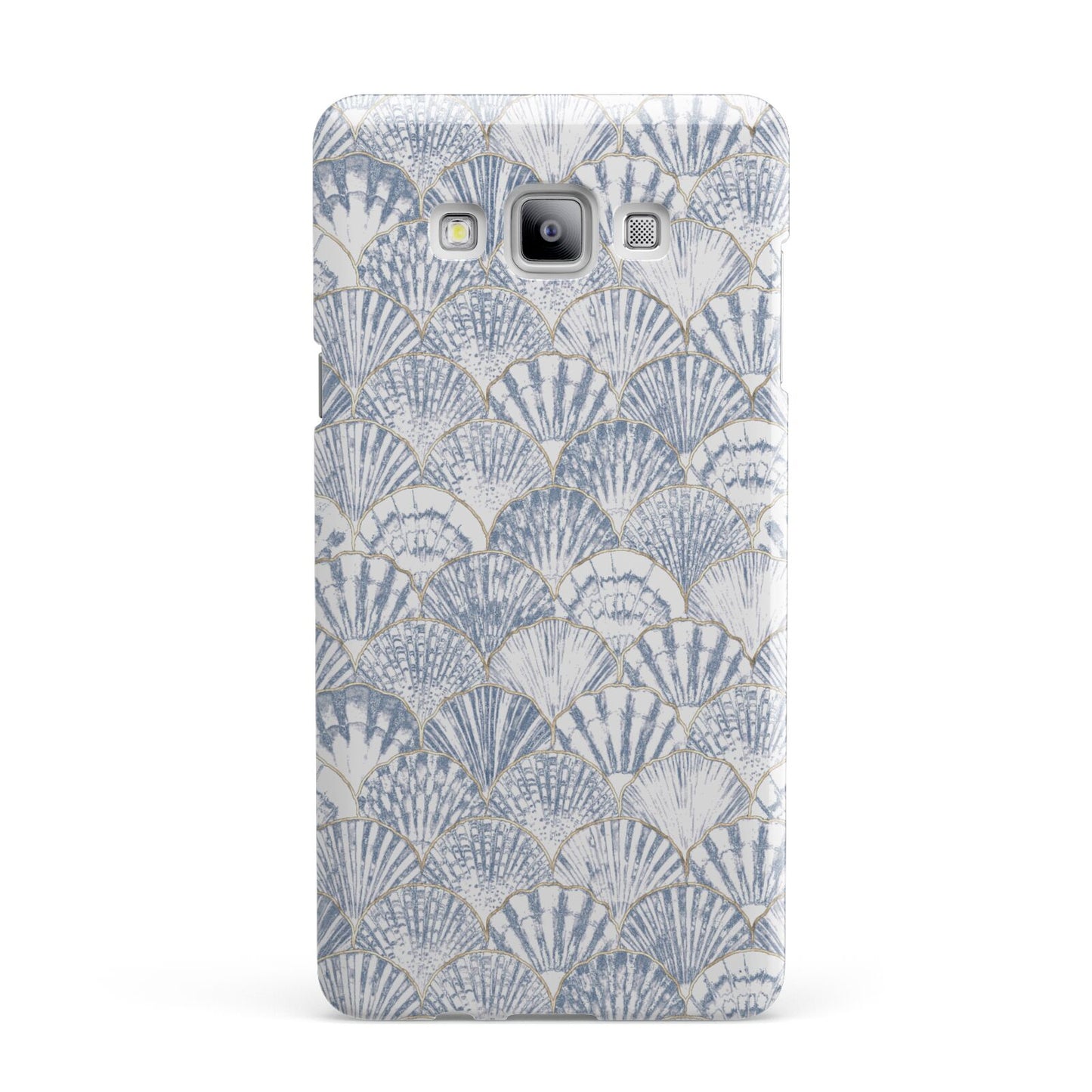 Blue Seashell Pattern Samsung Galaxy A7 2015 Case