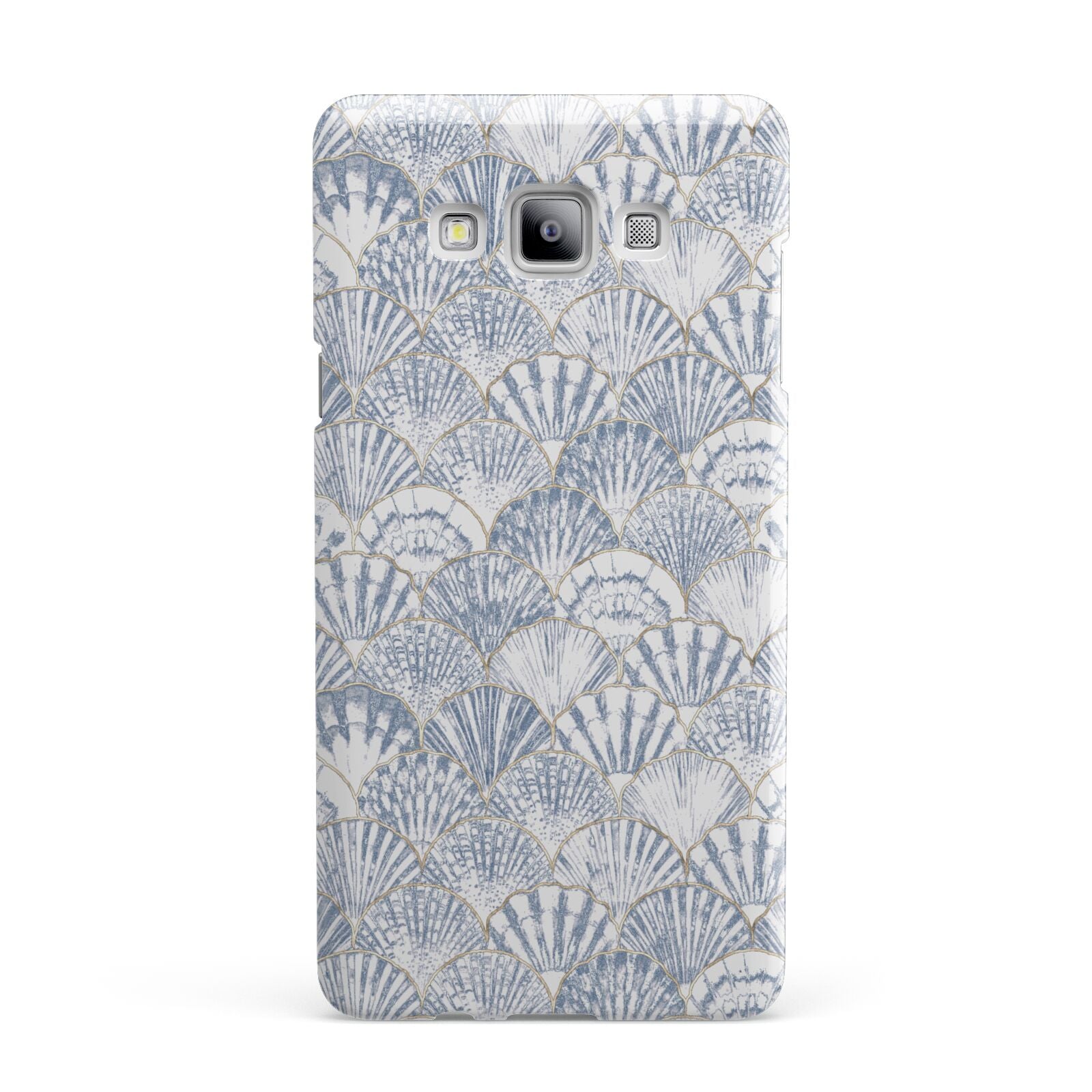 Blue Seashell Pattern Samsung Galaxy A7 2015 Case