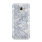 Blue Seashell Pattern Samsung Galaxy A8 2016 Case