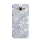 Blue Seashell Pattern Samsung Galaxy A8 Case