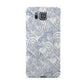 Blue Seashell Pattern Samsung Galaxy Alpha Case