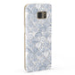 Blue Seashell Pattern Samsung Galaxy Case Fourty Five Degrees