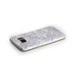 Blue Seashell Pattern Samsung Galaxy Case Side Close Up