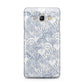 Blue Seashell Pattern Samsung Galaxy J5 2016 Case