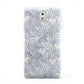 Blue Seashell Pattern Samsung Galaxy Note 3 Case