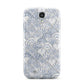 Blue Seashell Pattern Samsung Galaxy S4 Case