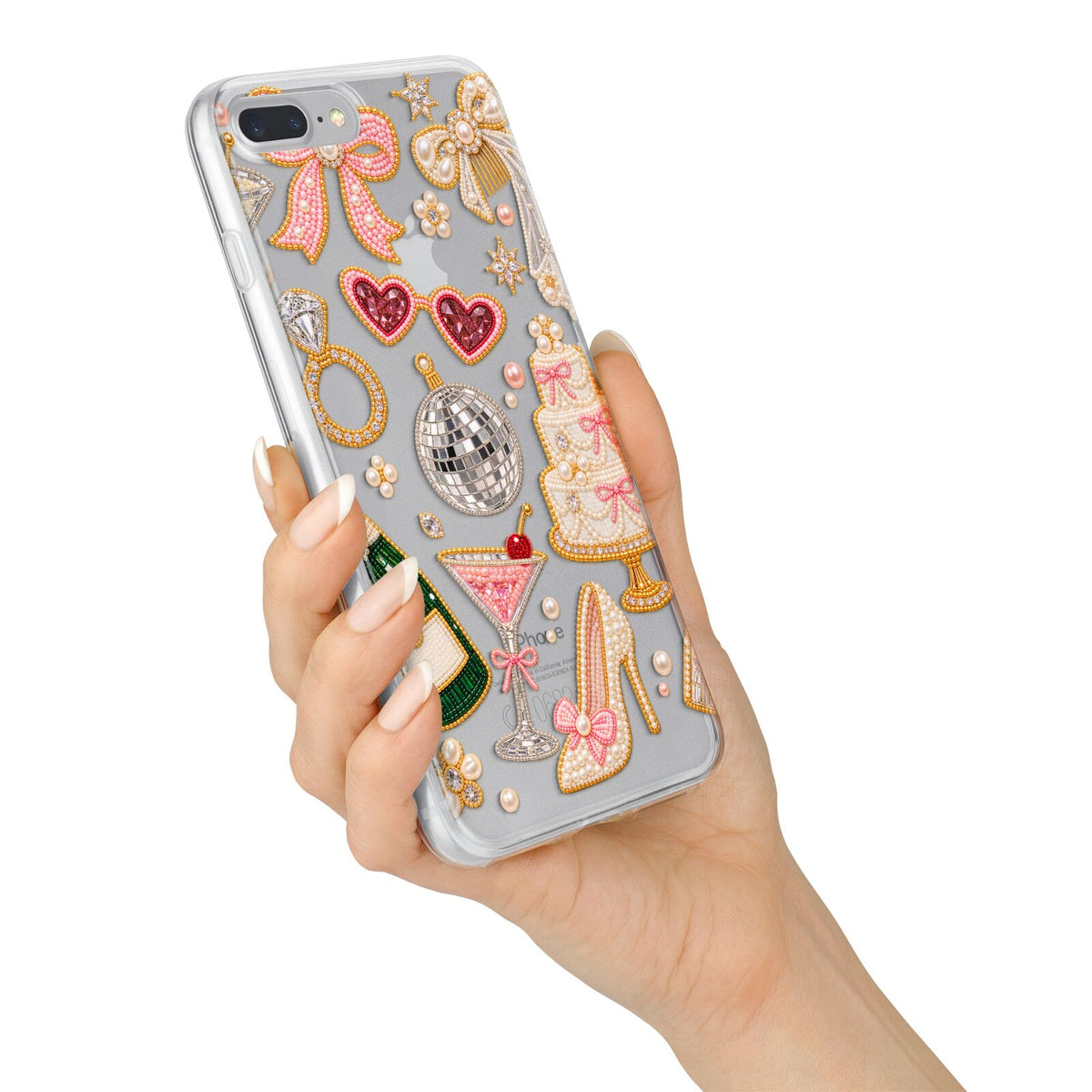 Bridal Afterparty iPhone 7 Plus Bumper Case on Silver iPhone Alternative Image