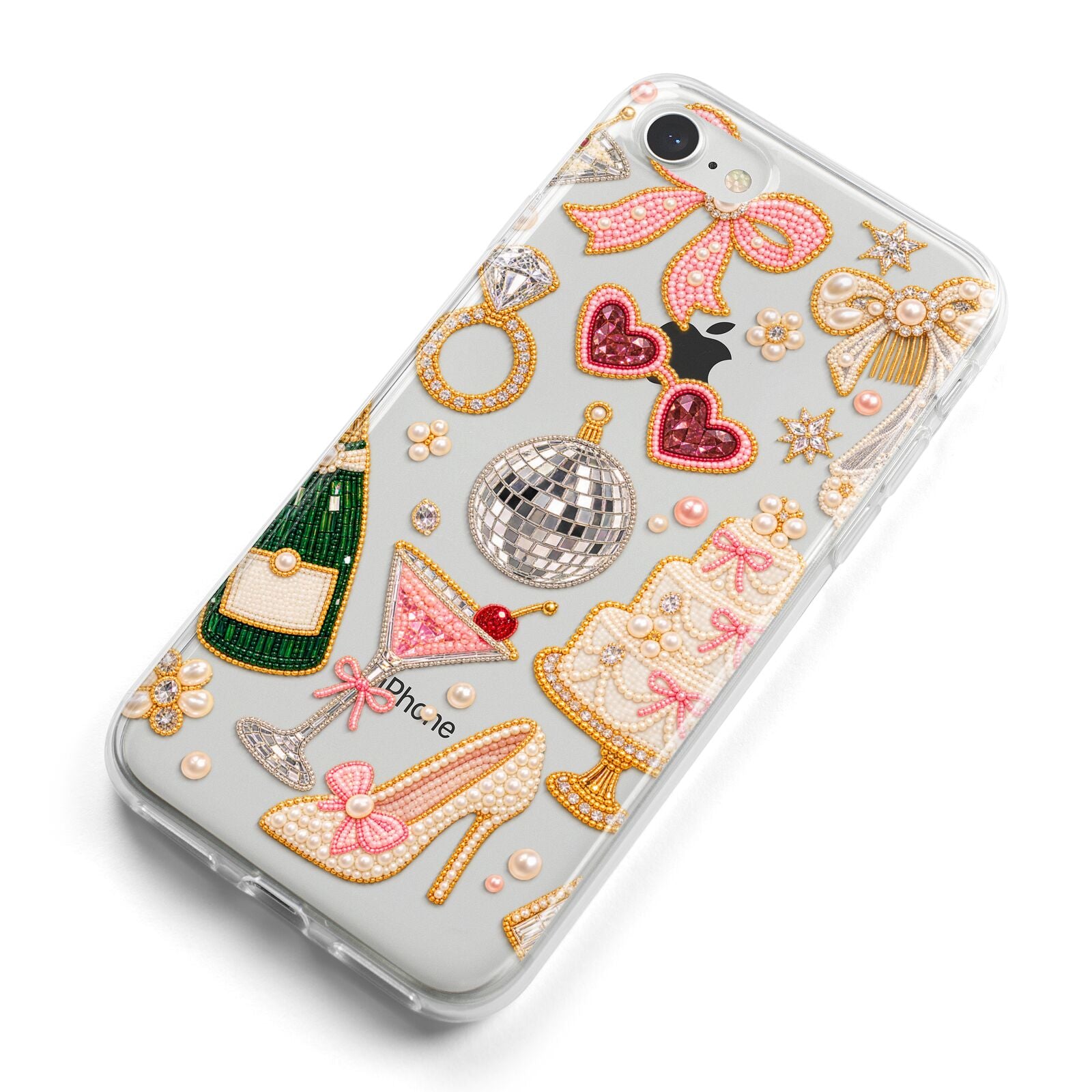 Bridal Afterparty iPhone 8 Bumper Case on Silver iPhone Alternative Image