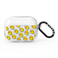Bright Yellow Rubber Duck Pattern AirPods Pro Clear Case