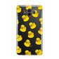 Bright Yellow Rubber Duck Pattern Huawei Mate 10 Protective Phone Case