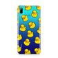 Bright Yellow Rubber Duck Pattern Huawei P Smart 2019 Case