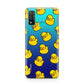 Bright Yellow Rubber Duck Pattern Huawei P Smart 2020