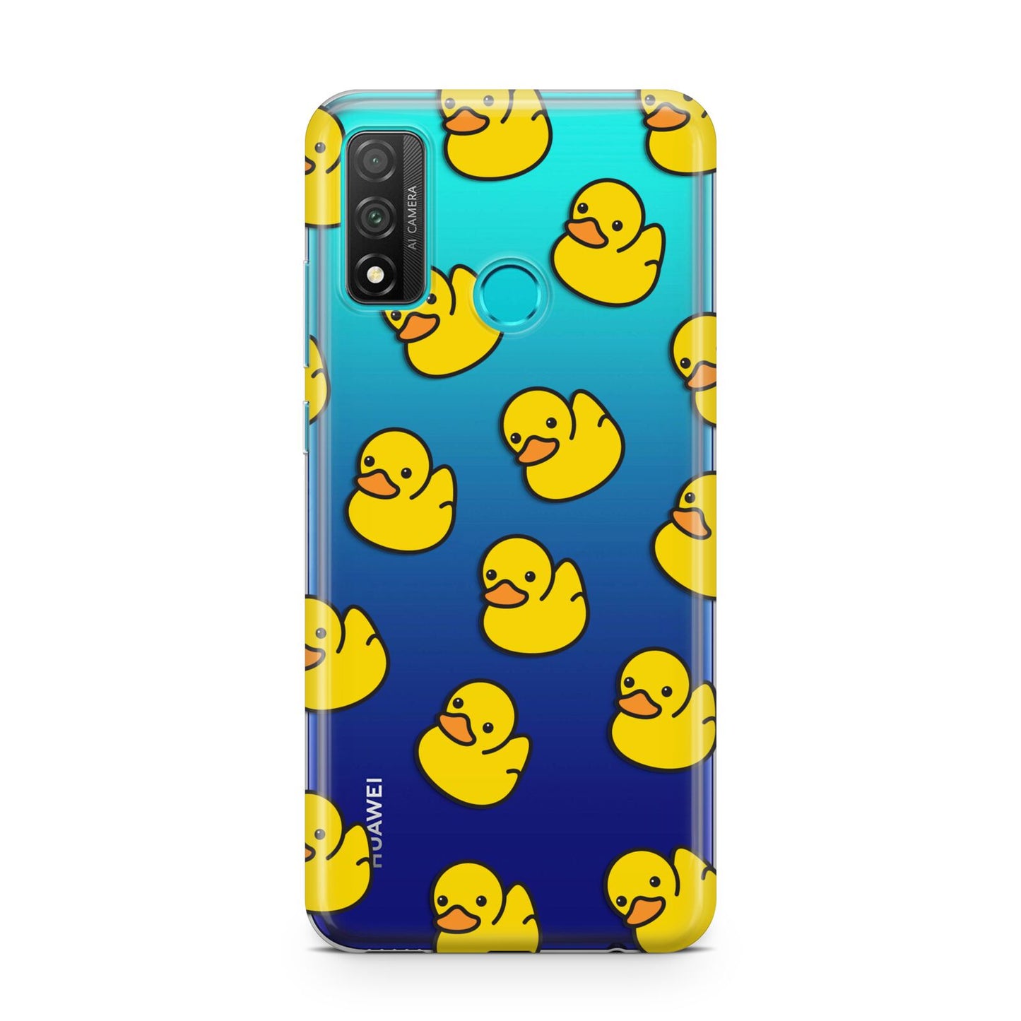Bright Yellow Rubber Duck Pattern Huawei P Smart 2020