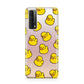 Bright Yellow Rubber Duck Pattern Huawei P Smart 2021