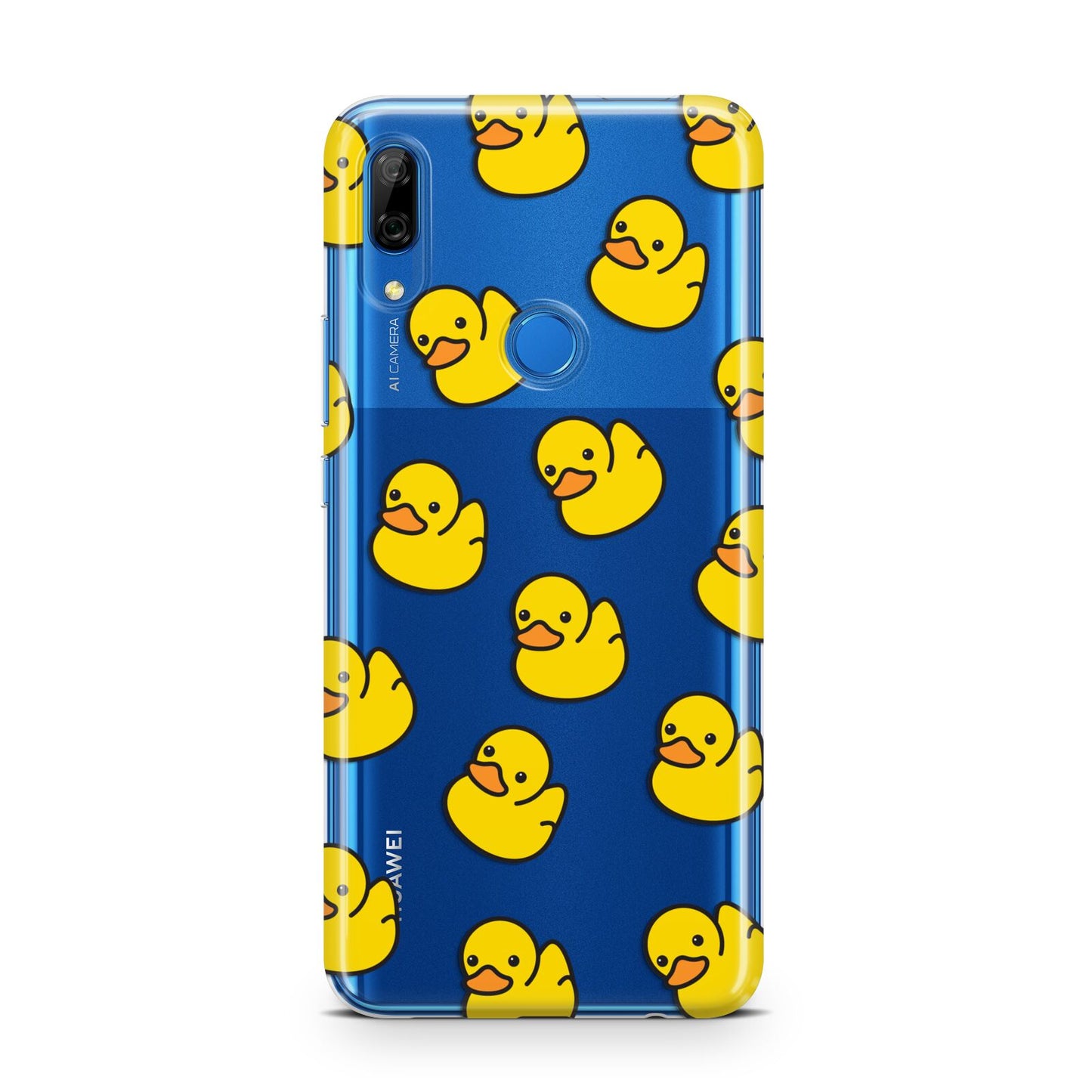 Bright Yellow Rubber Duck Pattern Huawei P Smart Z