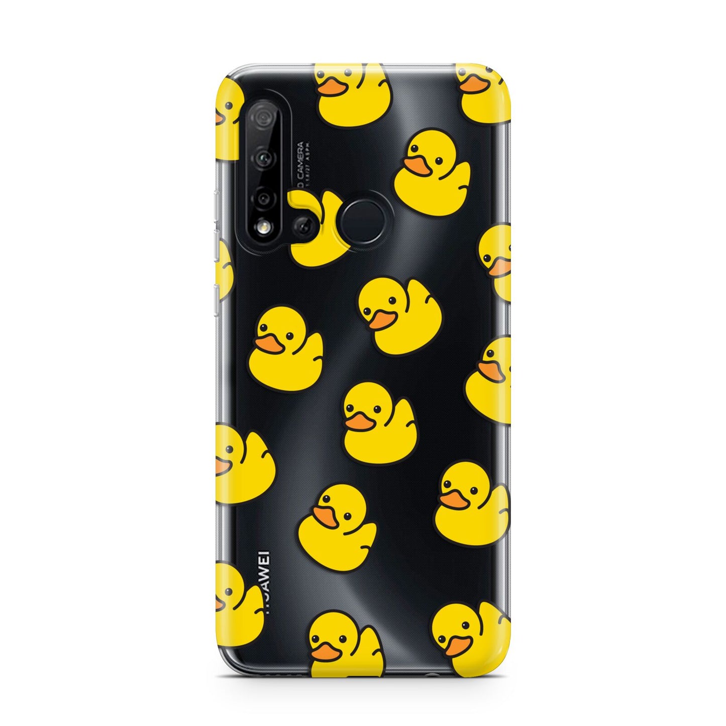 Bright Yellow Rubber Duck Pattern Huawei P20 Lite 5G Phone Case