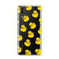 Bright Yellow Rubber Duck Pattern Huawei P20 Phone Case