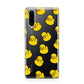 Bright Yellow Rubber Duck Pattern Huawei P30 Phone Case