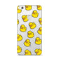 Bright Yellow Rubber Duck Pattern Huawei P8 Lite Case
