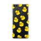 Bright Yellow Rubber Duck Pattern Huawei Y9 2018
