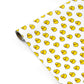Bright Yellow Rubber Duck Pattern Personalised Gift Wrap