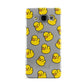 Bright Yellow Rubber Duck Pattern Samsung Galaxy A3 Case