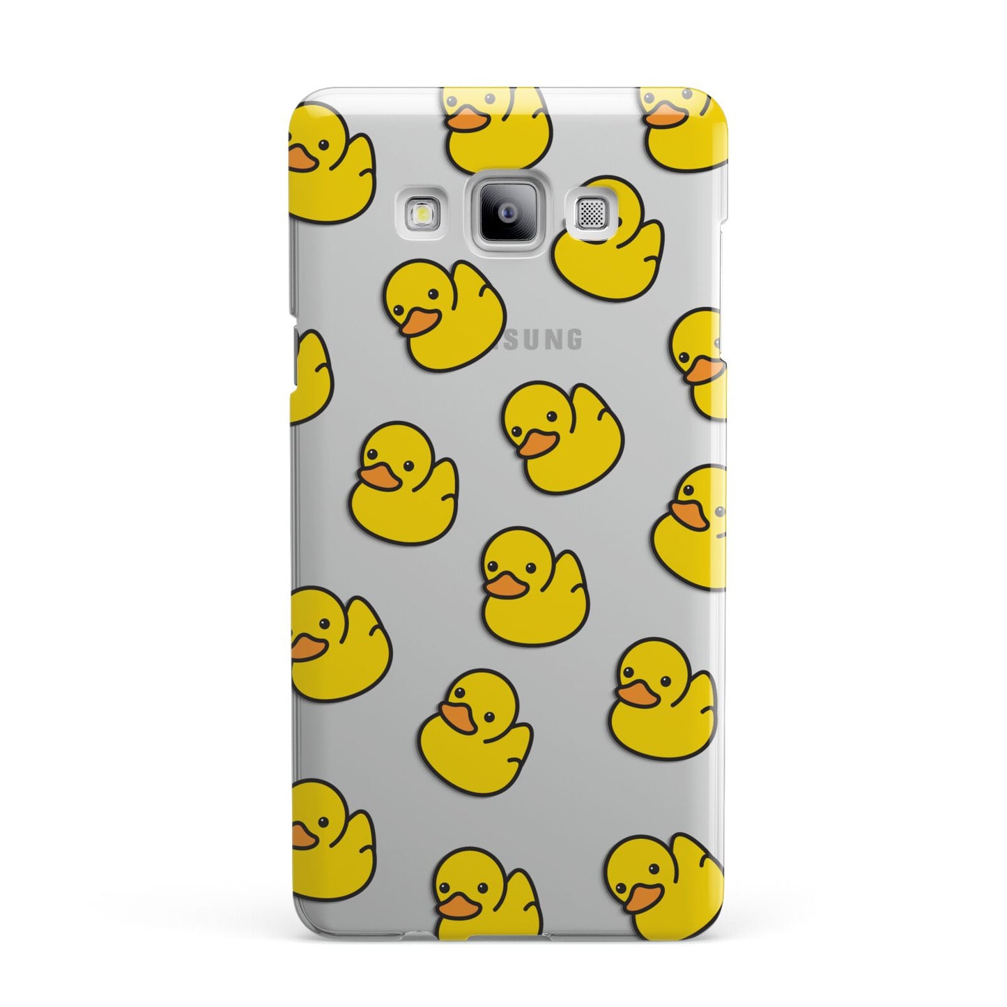 Bright Yellow Rubber Duck Pattern Samsung Galaxy A7 2015 Case