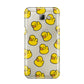 Bright Yellow Rubber Duck Pattern Samsung Galaxy A8 2016 Case